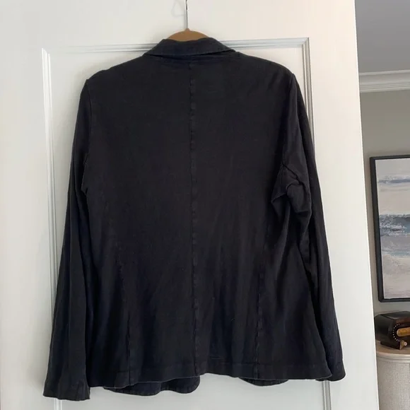 Majestic black linen/elastane blazer. Great for summer! - Picture 4 of 4